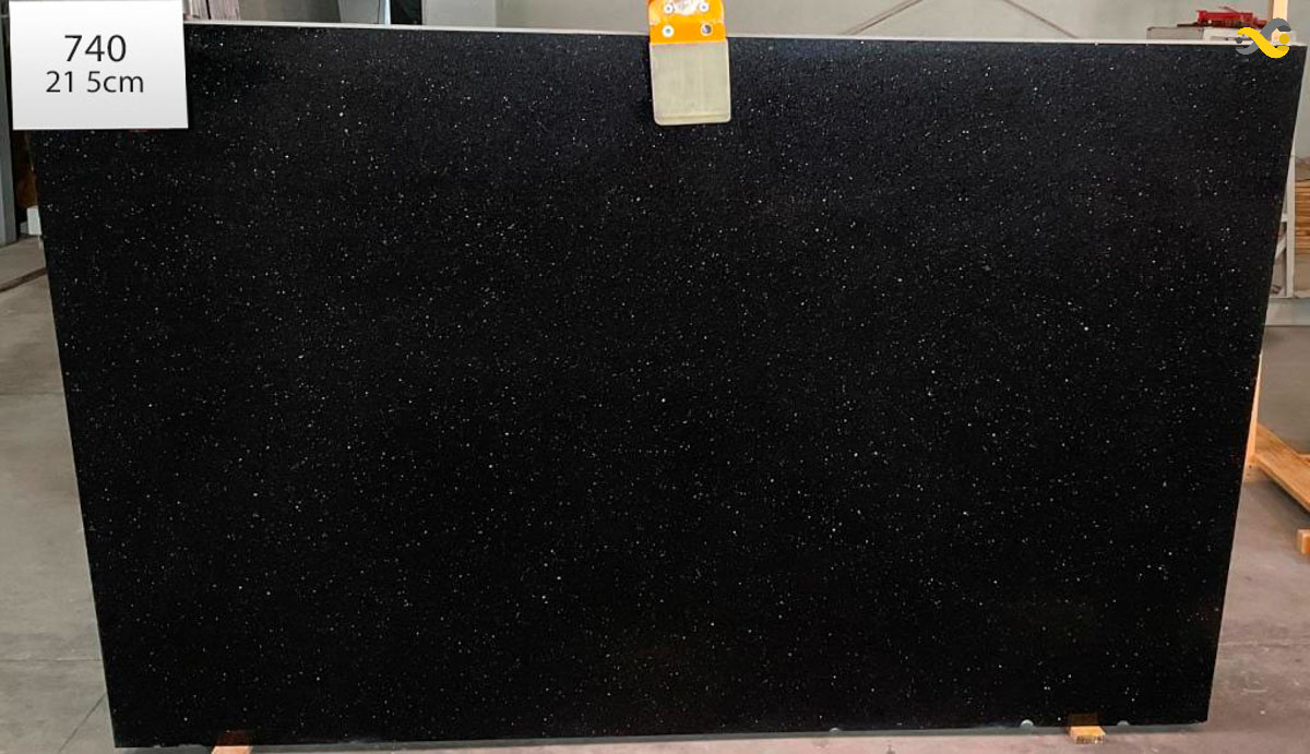 Black Galaxy Platte 5cm poliert