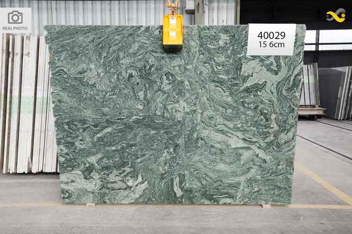 Kuppam Green Platte 5cm poliert